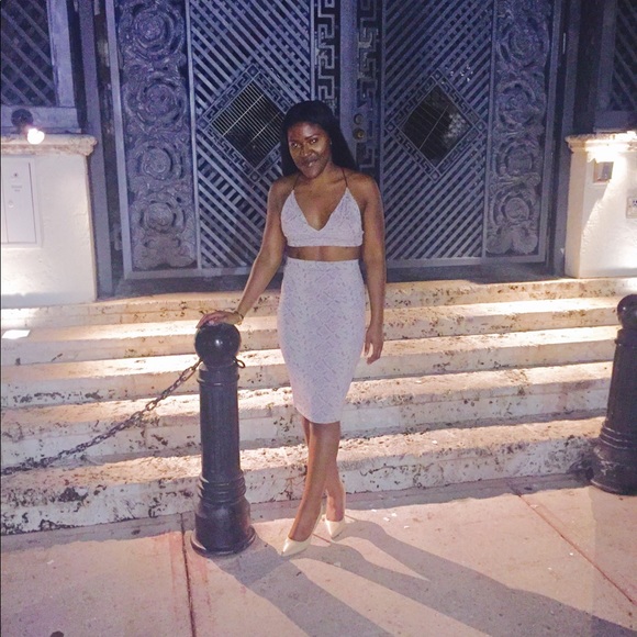 Dresses & Skirts - Two-piece Snakeprint Set